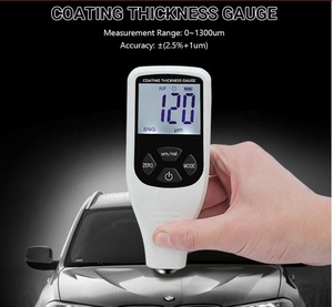 Độ dày lớp phủ đo 0.1Micron/0-1300 xe sơn phim Tester Công cụ đo lường TL-TC200 - Product Image 3