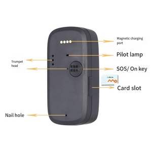 Di động cầm tay hai cách gọi điện thoại mini <span class=keywords><strong>GPS</strong></span> Thiết bị theo dõi cho trẻ em người cao tuổi cá nhân <span class=keywords><strong>GPS</strong></span> Tracker hệ thống trẻ em định vị - Product Image 2