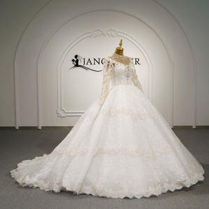 Lsg07 Modern Princess Ball Gown Quinceanera Bridal <b>Wedding</b> Dress Beaded Lace Appliques Glitter Tulle Candy Color for - Product Image 5
