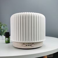 Diffuseur d'arôme en céramique à base de bois Diffuseur d'huile essentielle en céramique 200ML Diffuseur d'huile en pierre