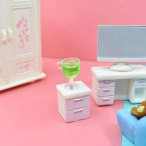 Colgantes de Resina con Forma de Mini Vaso de Bebida de Frutas de Colores Mezclados para Accesorios DIY, Pendientes y Llaveros - Product Image 5