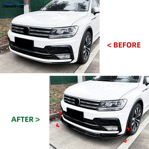 AMP-Z <span class=keywords><strong>Tiguan</strong></span> <span class=keywords><strong>MK2</strong></span> – Lame de pare-chocs avant (splitter) pour VW Volkswagen <span class=keywords><strong>Tiguan</strong></span> <span class=keywords><strong>MK2</strong></span> <span class=keywords><strong>R</strong></span> <span class=keywords><strong>Line</strong></span> 2017-2020 – Prix de gros usine - Product Image 2