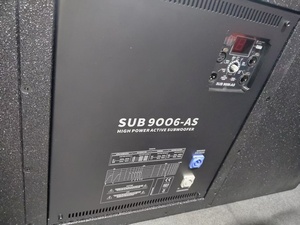 ซับวูฟเฟอร์รุ่นยอดนิยม Sub-9006as คุณภาพสูงจากโรงงาน กำลังขับคู่ขนาดใหญ่ 4 โอห์ม - Product Image 2