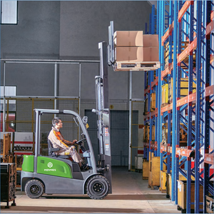 Xe nâng điện trong kho với aparts - Product Image 6