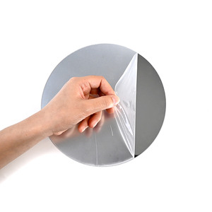 5 pezzi acrilico piatto a specchio cerchio specchio autoadesivo Non vetro <span class=keywords><strong>adesivi</strong></span> specchio <span class=keywords><strong>per</strong></span> la decorazione della parete domestica - Product Image 4