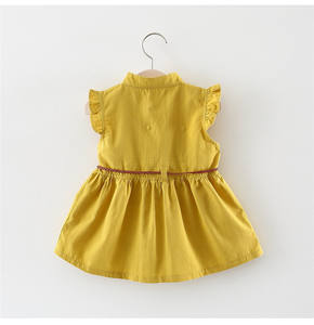 Vestidos al por mayor con diseños de bordado a mano de patrones árabes para niñas en tienda de ropa online - Product Image 5