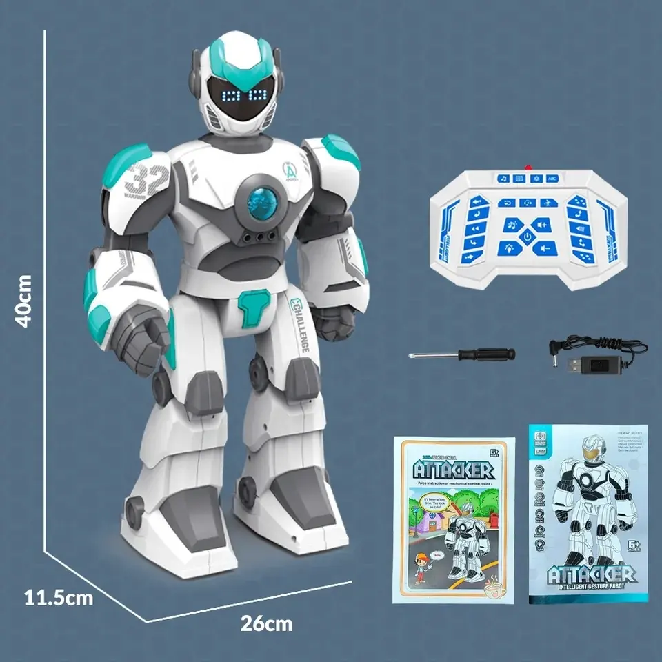 Kids Educational Toys Smart intelligent Robots technology Ai Rc Programming Remote Control stunt Robot