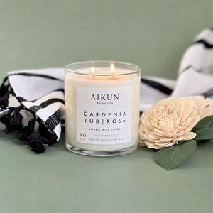 Vela Aromática de Cera de Soya Natural AIKUN Personalizada para el Hogar, Dormitorio, Baño, Sala de Estar, Oficina, Spa, Yoga, Meditación - Product Image 1