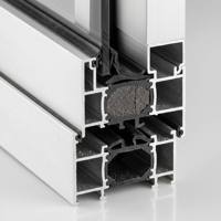 Aluminium-Schiebefenster mit Moskitonetz Zweigleisig Einbruchsicher EPDM-Versiegelt Gehärtetes Glas Verriegelbar Sturmsicher Balkon