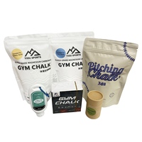 Vente en gros et au détail de sacs de craie blanche rechargeables pour la gymnastique, les salles de sport et la pole dance, 56g