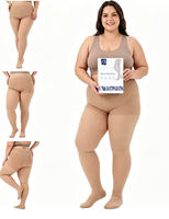Collants de compression médicaux pour femmes adultes grandes tailles, OEM d'usine, 23-32 mmHg, à bout fermé, pour varices