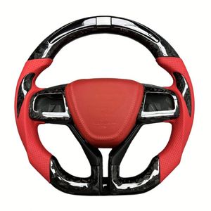 Volant personnalisé en fibre de carbone forgée avec LED pour <span class=keywords><strong>BMW</strong></span> E60 E63 M6 M5 E61 E64 525i 530 630 <span class=keywords><strong>650</strong></span> Série 5 Série 6 Sans airbag - Product Image 6