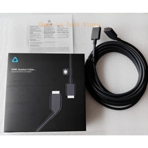 <span class=keywords><strong>Cable</strong></span> para Auriculares <span class=keywords><strong>HTC</strong></span> <span class=keywords><strong>Vive</strong></span> (2.5) que Conecta la Caja Link al Auricular, Compatible con <span class=keywords><strong>VIVE</strong></span> Pro, <span class=keywords><strong>VIVE</strong></span> Pro Eye y la Serie <span class=keywords><strong>VIVE</strong></span> Cosmos, 5m - Product Image 3