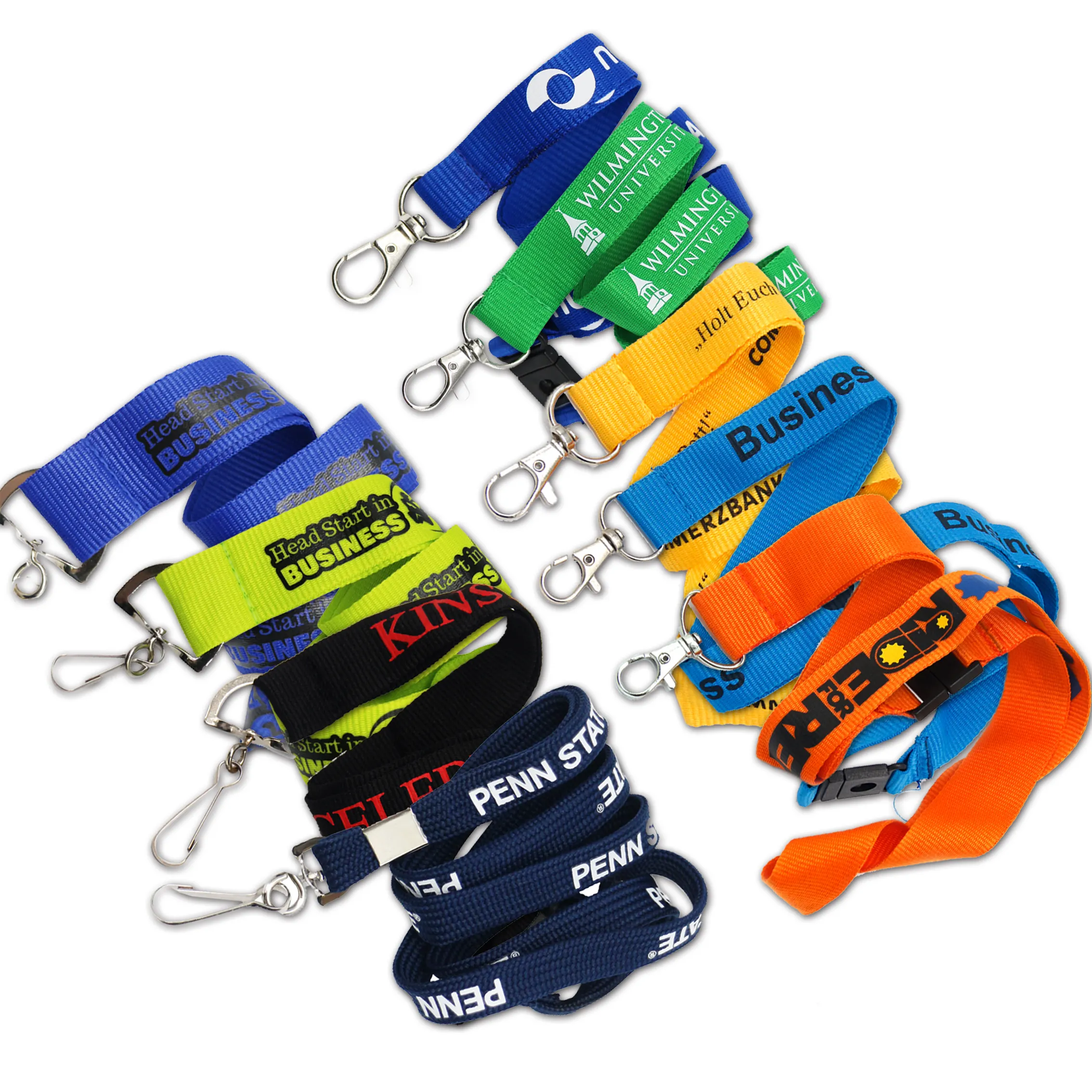 Sleutelhanger Anime Ontsnapping Leraar Handtelefoon Warmte Overdracht Lanyards Zeefdruk Met Logo Groothandel