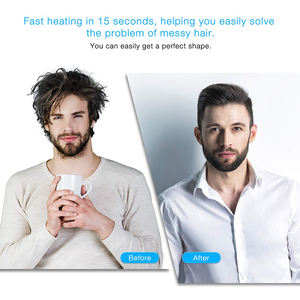 Private Label Korean Ceramic Hair <strong>Straightener</strong> Brush Comb <strong>Beard</strong> <strong>Straightener</strong> - Product Image 6