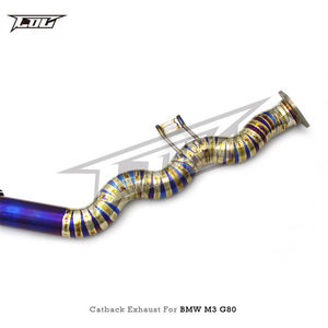 Sistema de <span class=keywords><strong>Escape</strong></span> Deportivo con Válvulas BSK, Tubos de Titanio Catback y Silenciador para <span class=keywords><strong>BMW</strong></span> M3/<span class=keywords><strong>M4</strong></span> G80/G82/G8X 3.0T 2019-2023, Piezas de Auto - Product Image 2