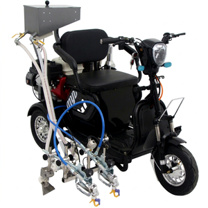 Máquina Automática para Demarcación Vial con Pintura Fría Modelo NR5000, Controlada por PLC, Motor de 5.5 HP, Bomba de Alto Flujo 4.5 L/min 250BAR - Product Image 1