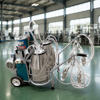 Machine à traire les vaches laitières à double cluster en acier inoxydable, facile à utiliser, de qualité supérieure, très vendue pour la transformation laitière