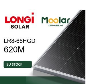 แผงโซลาร์เซลล์ลองจิ 670 วัตต์ รุ่น Hi-MO 9 LR8-66HYD HPBC กระจกสองชั้น เทคโนโลยี N-Type BC ป้องกันการบดบังแสง - Product Image 4