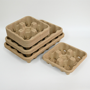Portavasos Desechables Directo de Fábrica, Bandeja para Vasos Biodegradable al por Mayor, Fabricante de Envases de Alimentos <span class=keywords><strong>Sostenibles</strong></span> OEM/ODM - Product Image 5