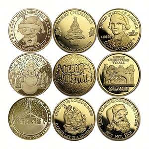 Moneda de desafío personalizada al por mayor, estilo moneda antigua de Dubái, con arte islámico ruso, recuerdo, decoraciones creativas para el hogar, artesanía metálica india 3D - Product Image 2