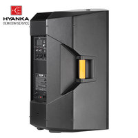 Enceinte active HYANKA HPS-EON915 15'' Classe D 700W avec processeur audio DSP, étanche, pour spectacles sur scène, portable
