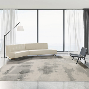 Tapis de salon Xinghe 160x230cm 200x290cm 240x330cm 300x400cm Peinture abstraite Fibre de polyester Style moderne - Product Image 3
