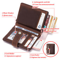 Dompet Pria Grosir Pabrik, Model Retro Sederhana, Portabel, Kapasitas Besar, Banyak Slot Kartu, Tempat Koin, Penutup Kancing