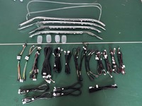Kit complet 64 couleurs W205 X253 GLC Éclairage d'ambiance intérieur de voiture avec tweeter rotatif pour grille d'aération Classe C 12V