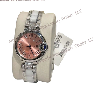 Women's Casual Luxury Ronda Quartz Watch Pointer Dial Stainless Steel Case Italian Leather Strap for Business Fashion Wholesale - Product Image 5