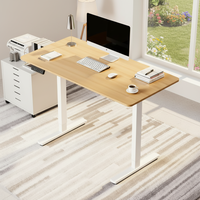 Pieds de table ergonomiques en métal PRORIALS, design moderne et durable, réglables en hauteur pour bureau assis-debout