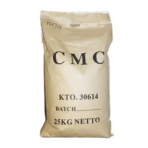 CMC carmellose penebal kualitas tinggi emulsifier Sodium Carboxymethyl selulosa untuk mencetak pasta gigi keramik sehari-hari