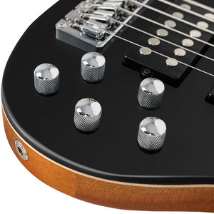 Hete Aanbieding Muziekinstrumenten DB-6 Solid Body Chocolade Kleur Gitaar Bas Kit Actieve Pickup 6-snarige Elektrische Basgitaar - Product Image 4