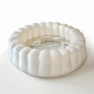 Trẻ em lớn nhất của Hồ bơi bơm hơi gấp ngoài trời trong nhà mặt đất người lớn gia đình PVC UV kháng - Product Image 6