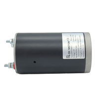 Moteur CC à balais 12V pour pompe à huile hydraulique, efficacité IE3, 800W, 4200 tr/min, noyau en cuivre, aimant permanent, IP54, pour plateforme de travail aérien, CE
