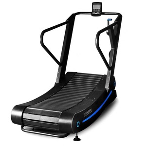 Caminadora Curva Sin Motor con Resistencia Magnética Ajustable, Banda Silenciosa, Estructura de Acero, Equipo de Gimnasio en Casa, Logotipo Personalizado - Product Image 1