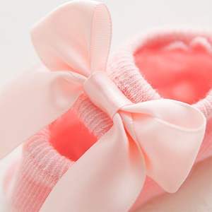 Chaussettes de sol pour bébé, chaussettes bateau antidérapantes pour nouveau-né, respirantes, anti-transpiration, 0-6-<span class=keywords><strong>12</strong></span> <span class=keywords><strong>mois</strong></span>, sans couture, vente en gros, tricotées au printemps - Product Image 4