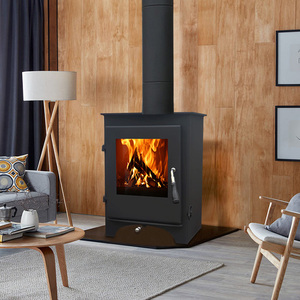<strong>Slow</strong> Combustion Fireplace 7kW, Freestanding <strong>Log</strong> Burner for Small Cabin South Africa - Product Image 6