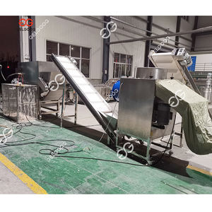 Macchina per la rottura di bulbi all'aglio industriale a catena piccola 1Ton - Product Image 5