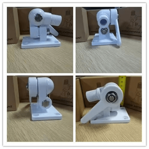 Support d'antenne marine en nylon ABS à cliquet 4 directions avec filetages mâles standard 1"-14 - Product Image 2