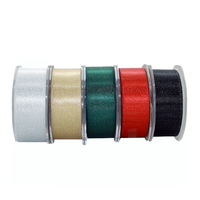 Ruban en satin double face de 4 cm, 1 1/2 pouce, 100 yards, ruban en polyester pour fleurs
