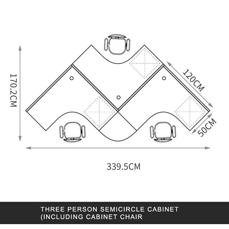 โต๊ะ3ที่นั่งพร้อมลิ้นชักและเก้าอี้