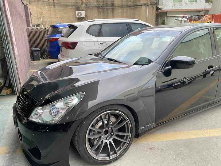 インフィニティ G37 セダン 2008-2013 (4ドアのみ) KZ ファイバー 