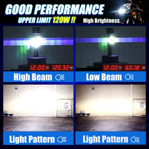 Phare de moto universel MOTOLED pour z1000 r1200gs f800r ybr125 vt1300 cb200 - Product Image 6