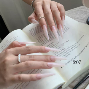 Lot de 32 vernis gel effet gelée glacée, transparents et nude, UV LED, à retirer par trempage, pour manucure en salon, vente en gros - Product Image 3