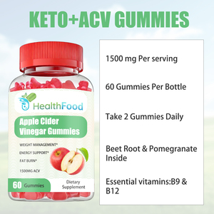 Wholesale Apple Cider Vinegar Gummies with Apple Cider Vinegar Helps Manage Weight Supports Natural Energy Health Gummies - Product Image 5
