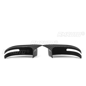 2X Car Side <b>Door</b> Wing Rear View <b>Mirror</b> Cover Rearview <b>Mirror</b> Cover for Mitsubishi Lancer EX 2013-2016 With Turn Signal Model - Product Image 3