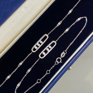 อาซูโอ 18K ทองคำแท้ เพชรธรรมชาติ 0.26 กะรัต สร้อยข้อมือ ทรงกลม เจียระไนแบบบริลเลียนท์ เครื่องประดับสำหรับผู้หญิง สวมใส่ได้ทุกวัน Au750 - Product Image 2