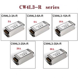 Filtro de Alimentación CA Monofásico, Filtro EMI de Tres Niveles, Bloque de Terminales de 220V, CW4L3-3A/6A/10A/20A/30A-R, Anti-interferencias CW4L3-30A-R - Product Image 3