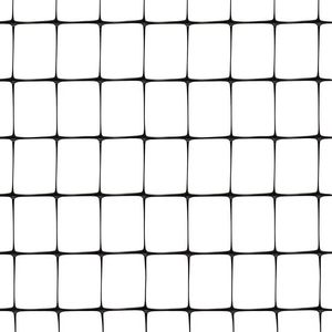 Schwarzes, robustes PP-Kunststoff-Strecknetz, extrudiertes Anti-Vogel- und Maulwurfnetz, Hühner- und Geflügelzaun, Wildnetz, Hühnerfarmnetz - Product Image 2